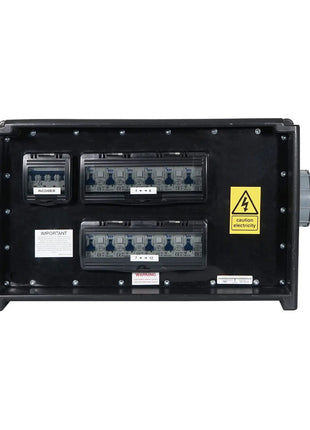 Elumen8 MERZ Distribution Box 63A 3PH In/Thru to 32A/16A RCBO