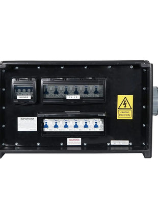 Elumen8 MERZ Distribution Box 63A 3PH In/Thru to 32A/16A RCBO