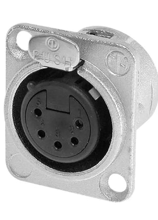 Neutrik XLR 5-Pin Female Chassis Socket NC5FD-L-1