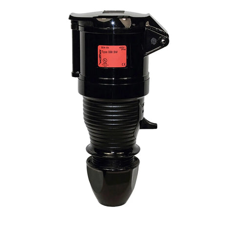 Walther 32A 415V 2P+E Black Plug 330SW