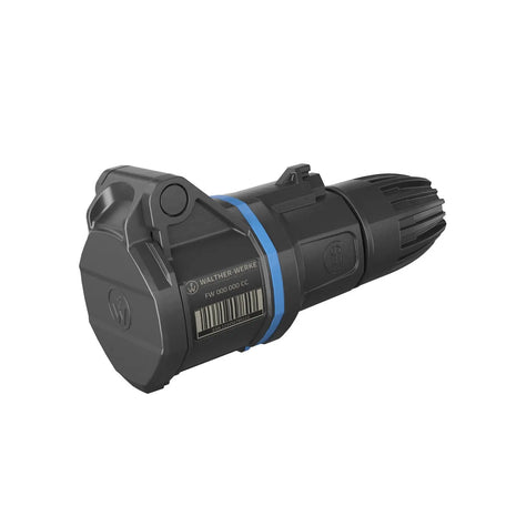 Walther 16A 230V 2P+E Black Plug FW311306SK