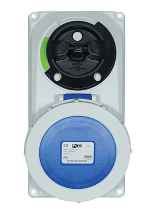 PCE 32A 230V 2P+E IP67 Switched Interlock Socket (61232-6)