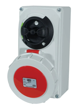 PCE 32A 415V 3P+N+E IP67 Switched Interlock Socket (61252-6)