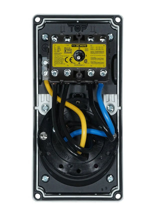 PCE 32A 415V 3P+N+E IP67 Switched Interlock Socket (61252-6)