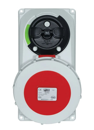 PCE 32A 415V 3P+N+E IP67 Switched Interlock Socket (61252-6)