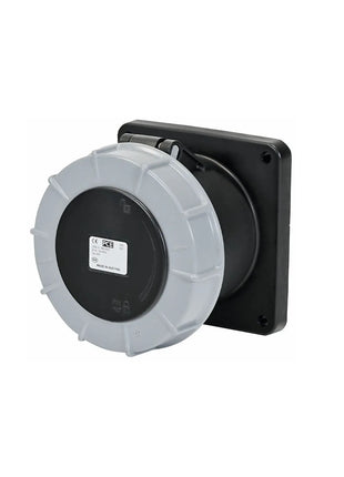 PCE 125A 415V 3P+E Black Panel Socket (3445-7)