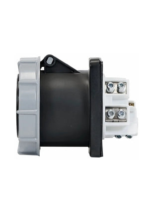 PCE 125A 415V 3P+E Black Panel Socket (3445-7)