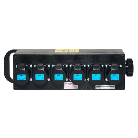 Elumen8 Socapex Breakout Box 19-Pin to 6 x 16A Sockets