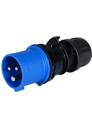 PCE 16A 230V 2P+E Plug (013-6sv)