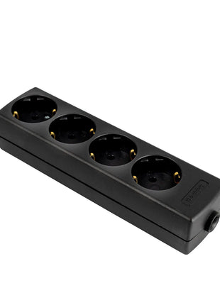 Kaiser 4 Gang Schuko Trailing Socket