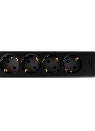 Kaiser 4 Gang Schuko Trailing Socket