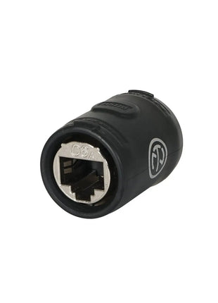 Neutrik etherCON RJ45 CAT6A Feedthrough Coupler (NE8FFX6-W)