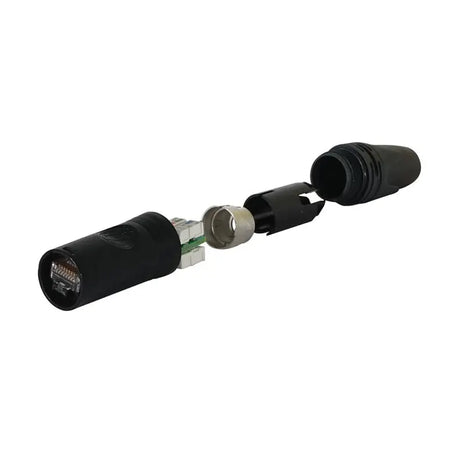  etherCON Cable Connector RJ45 Black NE8MX6B