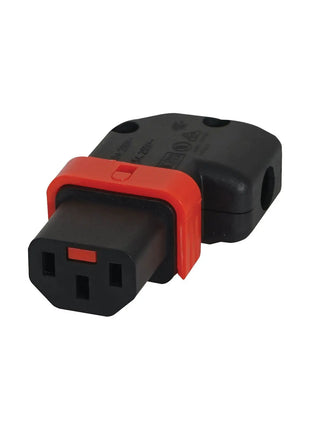 IEC LOCK IEC C13 Rewireable Socket (Left/Right)