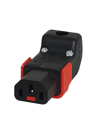 IEC LOCK IEC C13 Rewireable Socket (Up/Down)