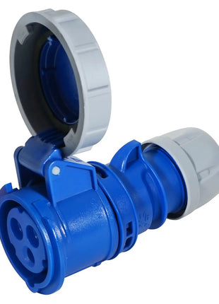 PCE 16A 230V IP67 2P+E Socket (2132-6)