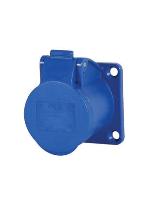 PCE 16A 230V 2P+E Panel Socket (313-6F6)