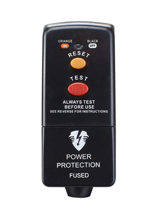 Masterplug Rewireable Plug In RCD 30mA Adaptor (PRCDKB)