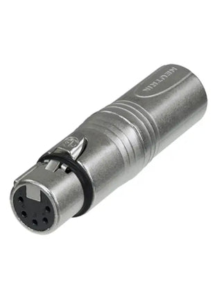 Neutrik XLR DMX Adaptor 3-Pin Male to 5-Pin Female NA3M5F