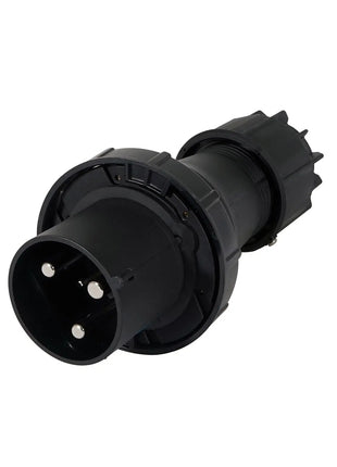 PCE 125A 230V 2P+E Plug Black (043-6xs)