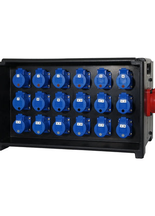 Elumen8 MERZ Distribution Box 63A 3PH In/Thru to 16A RCBO