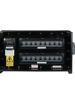 Elumen8 MERZ Distribution Box 63A 3PH In/Thru to 16A RCBO