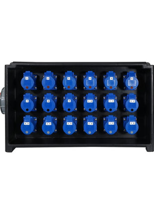 Elumen8 MERZ Distribution Box 63A 3PH In/Thru to 16A RCBO