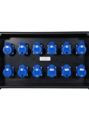 Elumen8 MERZ Distribution Box 32A 3PH to 16A RCBO