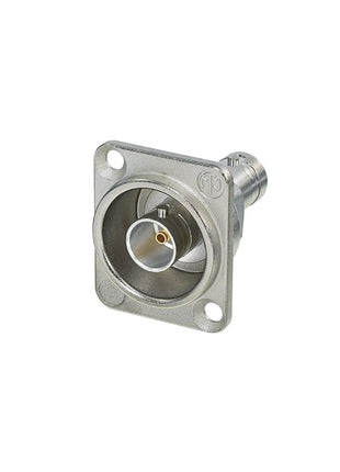 Neutrik BNC Panel Connector Grounded (NBB75DFG)