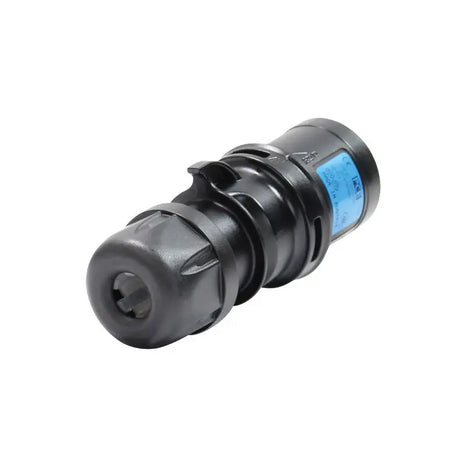 PCE 16A 230V 2P+E Black Plug (013-6X)