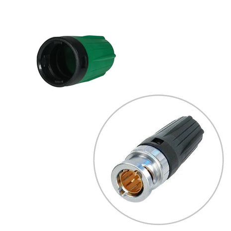 Neutrik Green rearTWIST Coloured BNC Boot (BST-BNC-5)