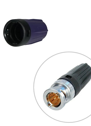 Neutrik Violet rearTWIST Coloured BNC Boot (BST-BNC-7)