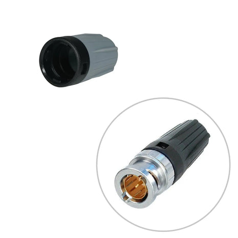 Neutrik Grey rearTWIST Coloured BNC Boot (BST-BNC-8)