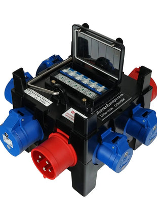 Elumen8 IMST Distribution Box 32A 415V In 3 x 32A and 3 x 16A Out