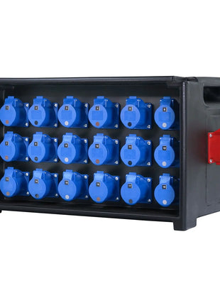 Elumen8 MERZ Distribution Box 32A 3PH In/Thru to 16A RCBO