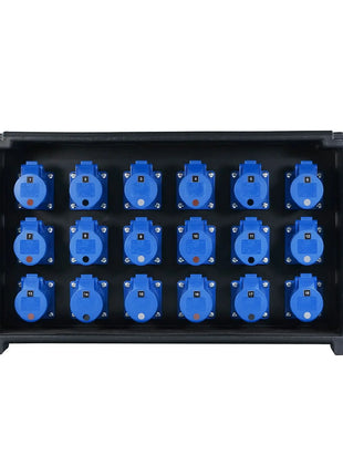 Elumen8 MERZ Distribution Box 32A 3PH In/Thru to 16A RCBO