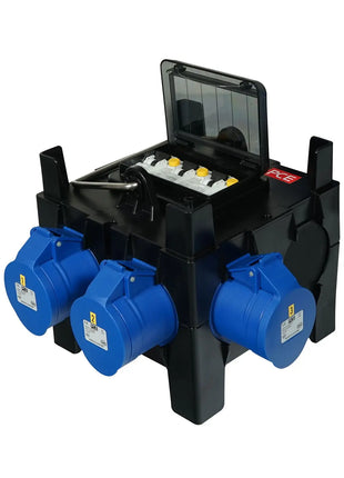 PCE IMST Distribution Box 32A 415V In 3 x 32A 240V Out (9030657)