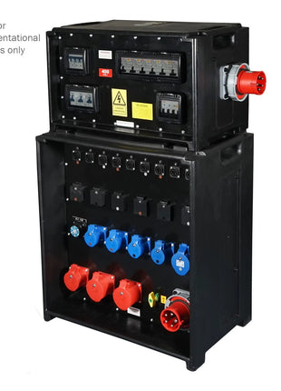 Elumen8 MERZ Distribution Box 63A 3PH to 32A/16A/13A/TRUE1/Socapex (Variable ELR)