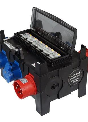 Elumen8 ISCHL Distribution Box 32A 3PH 6 x 16A 1PH RCBO