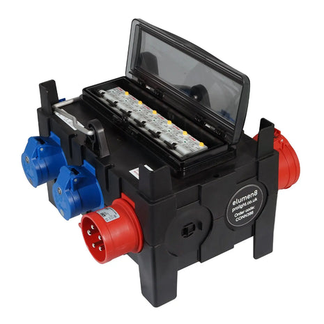 Elumen8 ISCHL Distribution Box 32A 3PH 6 x 16A 1PH RCBO