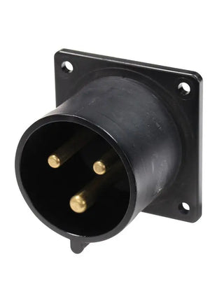 PCE 32A 230V 2P+E Black Appliance Inlet (623-6X)