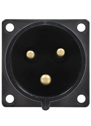 PCE 32A 230V 2P+E Black Appliance Inlet (623-6X)