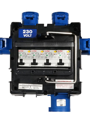 Elumen8 IMST Distribution Box 32A 240V In 4 x 16A 240V Out 2P RCBO