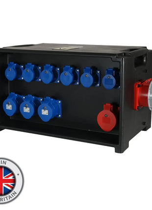 Elumen8 MERZ Distribution Box 63A 3PH In/Thru to 32A/16A RCBO