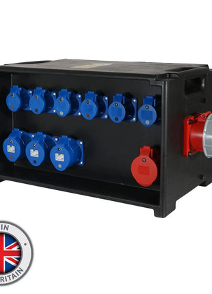 Elumen8 MERZ Distribution Box 63A 3PH In/Thru to 32A/16A