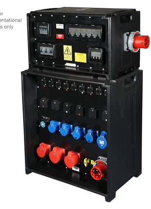 Elumen8 MERZ Distribution Box 63A 3PH In/Thru to 32A/16A