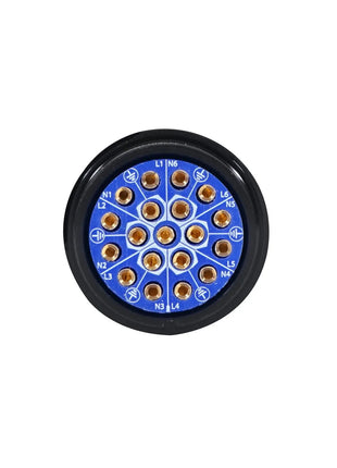 Elumen8 Socapex 19-Pin Line Female Socket 6 x 10mm (1.5mm² cable)