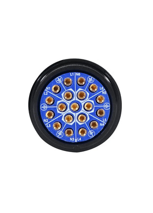 Elumen8 Socapex 19-Pin Line Female Socket 6 x 12mm (2.5mm² cable)