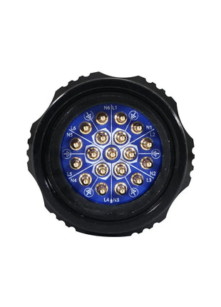 Elumen8 Socapex 19-Pin Line Male Plug 6 x 12mm (2.5mm² cable)