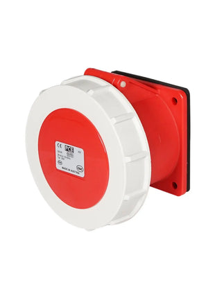 PCE 32A 415V IP67 3P+N+E Panel Socket (3252-6)